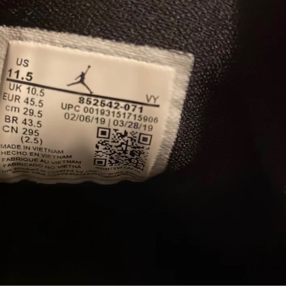 Air Jordan one yellow toe - Picture 7 of 9